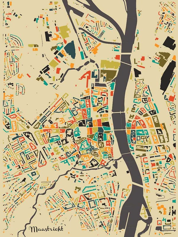 Stadskaart Maastricht